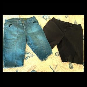 2 pairs of women’s shorts
